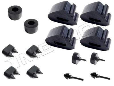 Metro Moulded Parts - Metro Moulded SBK 207 Snap In Hood Stop Bumper Kit