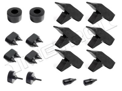 Metro Moulded Parts - Metro Moulded SBK 209 Snap In Hood Stop Bumper Kit