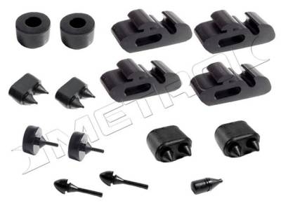Metro Moulded Parts - Metro Moulded SBK 211 Snap In Hood Stop Bumper Kit