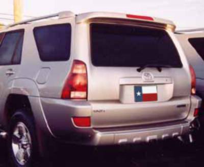Dallas Automotive Restyling - DAR ABS-314 Factory Roof Mount Rear Spoiler Unpainted Lighted