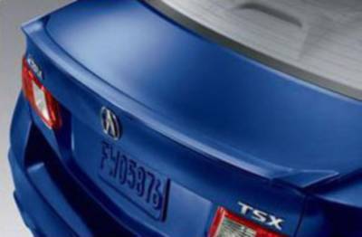 Dallas Automotive Restyling - DAR ABS-542 Acura TSX Lip Mount Rear Spoiler Unpainted