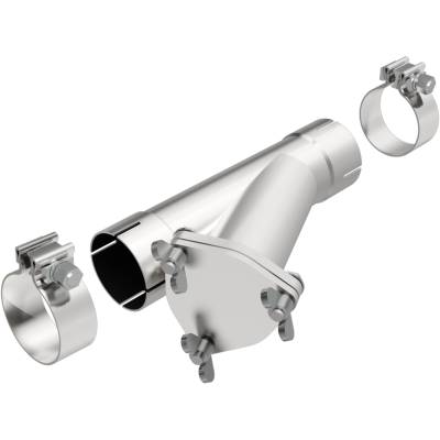 MagnaFlow Exhaust Products - MagnaFlow 10784 Exhaust Cut-Out In/Out Diameter 2.5/2.5"