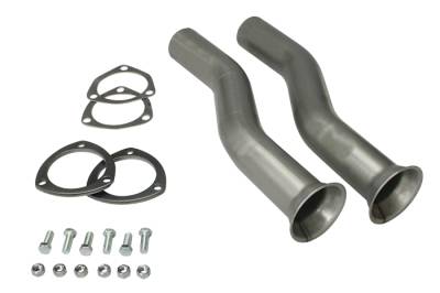 Hedman Hedders - Hedman 18804 3" Gasket-Style Header X-Tensions for 2.5" Exhaust System