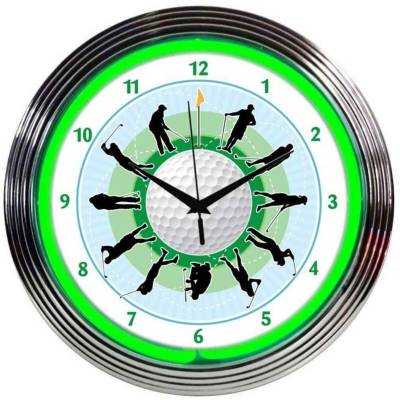 Neonetics - Neonetics Golf Neon Clock 8GOLFR