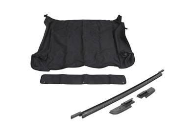 Rampage - Rampage 741036 Tonneau Cover w/Tailgate Bar for 18+ Jeep Wrangler JL