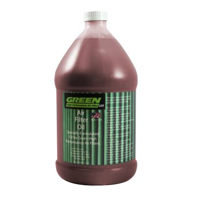 Green Filter USA - Green Filter 2819 Air Filter Synthetic Oil 1 Gallon Red