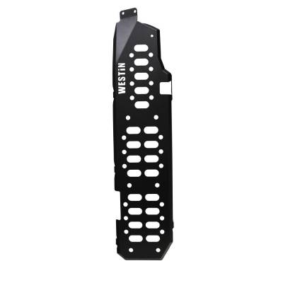 Westin - Westin 42-21055 Gas Tank Skid Plate for 07-18 Jeep Wrangler JK Unlimited 4Door