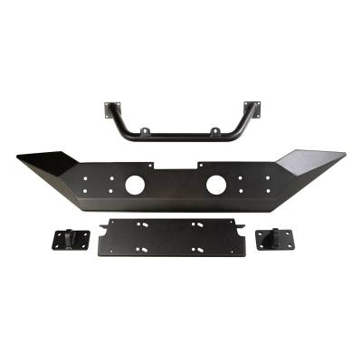 Rugged Ridge - Rugged Ridge 11548.41 Spartan Bumper High Clear Ends Overrider 18+ Jeep JL/JT