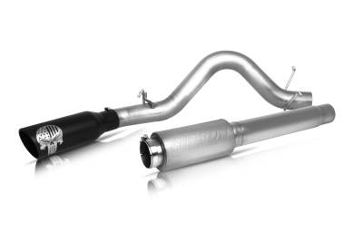 Gibson Performance Exhaust - Gibson Performance 76-0012 Patriot Series Cat-Back Single Exhaust System