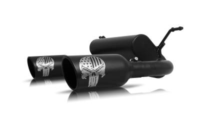 Gibson Performance Exhaust - Gibson Performance 76-0031 Patriot Series Cat-Back Dual Split Exhaust System