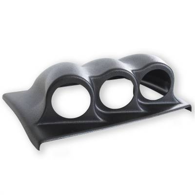 AutoMeter - AutoMeter 5380 Direct Fit Triple Dash Top 2-1/16" for 07-10 Jeep Wrangler JK
