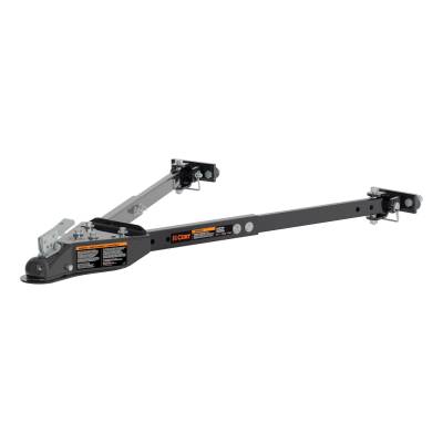 CURT - CURT 19750 Universal Tow Bar w/2" Coupler 5000 lbs Adjusts 26" to 40"