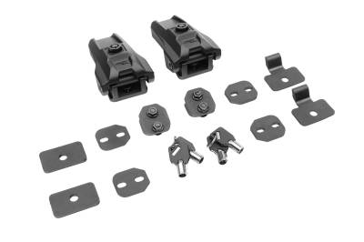 Rugged Ridge - Rugged Ridge 11210.32 Black Locking Hood Catch for Jeep