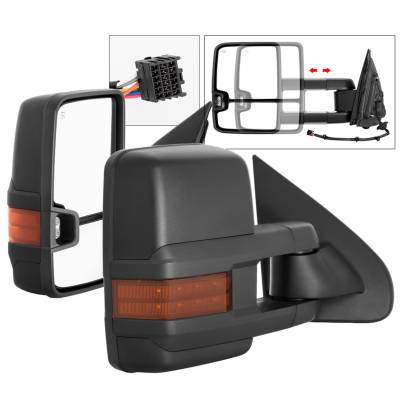 Spyder Auto - Spyder Auto 9936708 XTune Door Mirror Set