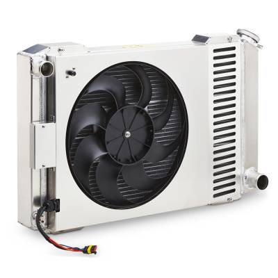 Proform - Proform 69580-23 Slim-Fit Radiator System GM Style 23" Core Manual Transmission