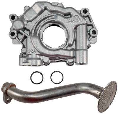 Melling - Melling M452HV-389S High Volume Standard Pressure Oil Pump w/Gasket & Screen