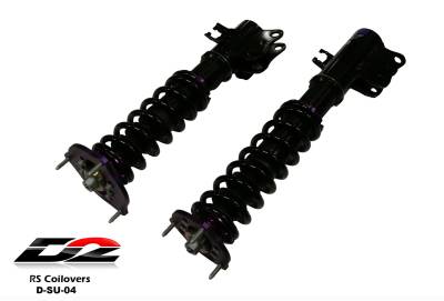 D2 Racing - D2 Racing D-SU-04 RS Coilovers for 93-01 Subaru Impreza