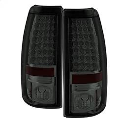 Spyder Auto - Spyder Auto 5001764 LED Taillights Chrome/Smoke for 03-06 Silverado 1500/HD
