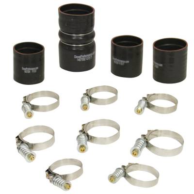 BD Diesel - BD Diesel 1047037 Intercooler Hose/Clamp Kit for 08-10 Ford 6.4L Power Stroke