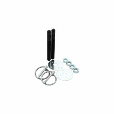 Allstar Performance - Allstar Performance ALL18484 Aluminum Hood Pin Kit Black