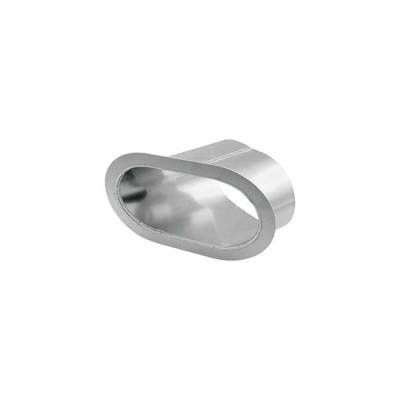 Allstar Performance - Allstar Performance ALL34182 Exhaust Flange Oval Dual Angle Exit