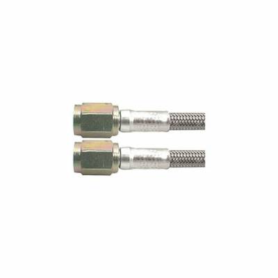 Allstar Performance - Allstar Performance ALL46300-10-5 10" #3 Braided Line -3 Straight/-3 Straight