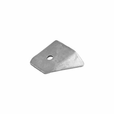 Allstar Performance - Allstar Performance ALL60027-25 Body Brace Tab Flat Mount 1/4" Hole