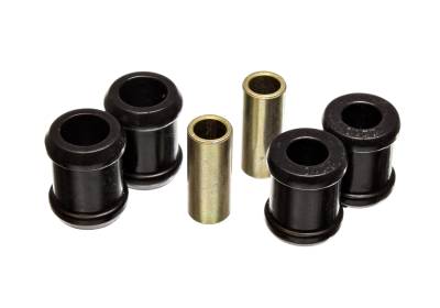 Energy Suspension - Energy Suspension 9.8138G Shock Bushing Set Rear Polyurethane Black