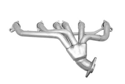 Gibson Performance Exhaust - Gibson Performance 1.5" Shorty Exhaust Headers Stainless GP400S