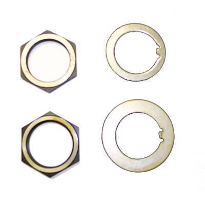 Omix - Omix 16710.01 Spindle Nut/Washer Kit for Willys MB