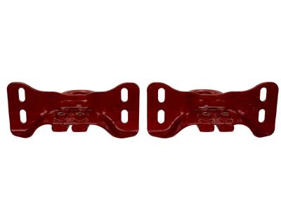 Ford Performance Parts - Ford Performance M-18954-SDR 17-24 Super Duty Tow Hooks-Pair-Red