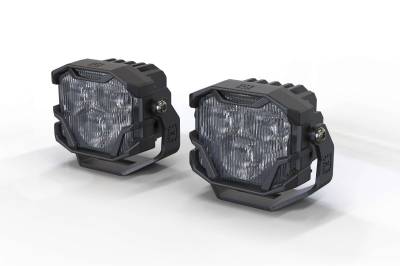 Morimoto - Morimoto BAF011.2 4Banger 2.0 HXB LED Pods SAE Wide/White/Set