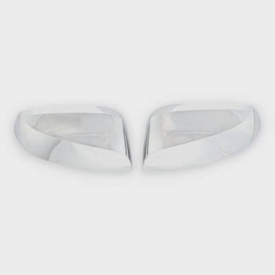 Trim Illusion - Trim Illusion MC307 Front Door Mirror Covers Chrome for Toyota Tacoma