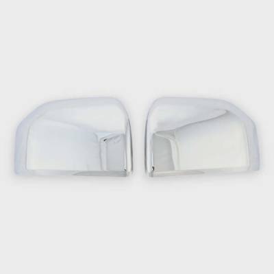 Trim Illusion - Trim Illusion MC323 Front Door Mirror Covers Chrome Ford F150