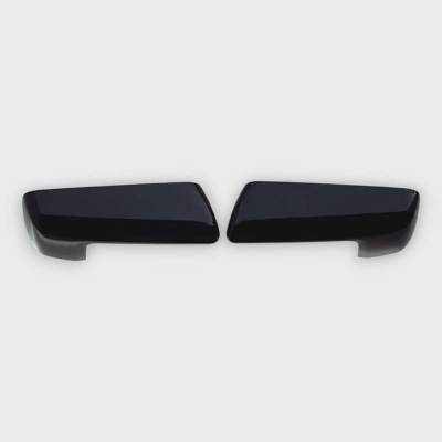 Trim Illusion - Trim Illusion MC6327BLK Front Door Mirror Covers Black Silverado/Sierra 1500