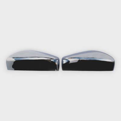 Trim Illusion - Trim Illusion MC298 Front Door Mirror Covers Chrome for Nissan Versa/Kicks