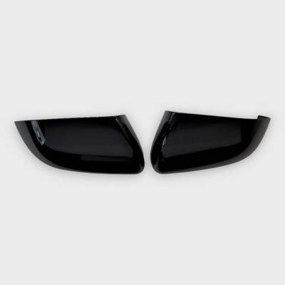 Trim Illusion - Trim Illusion MC6313BLK Front Door Mirror Covers Black Ford Explorer