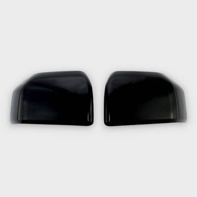 Trim Illusion - Trim Illusion MC6323BLK Front Door Mirror Covers Black Ford F150