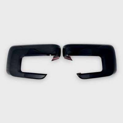 Trim Illusion - Trim Illusion MC6330BLK Front Door Mirror Covers Black for Ford F150/Lightning