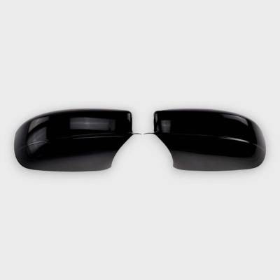 Trim Illusion - Trim Illusion MC6165BLK Front Door Mirror Covers Black for 300/Charger
