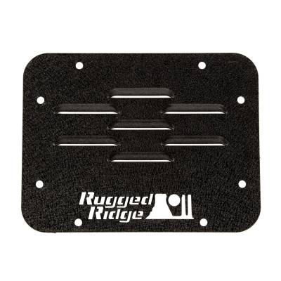 Rugged Ridge - Rugged Ridge 11586.1 Tire Carrier Delete Plate 07-18 Jeep Wrangler JK