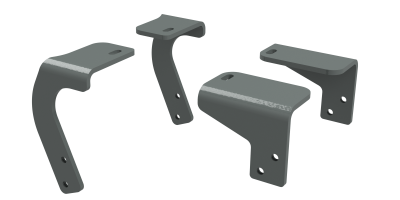 B&W Trailer Hitches - B&W Hitch RVR3205 Install Kit for Universal Rails for Some RAM Trucks