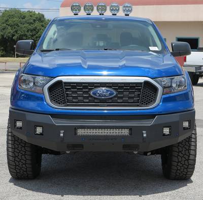 Steelcraft - Steelcraft 71-11340 Black Fortis Front Bumper for 19-23 Ford Ranger