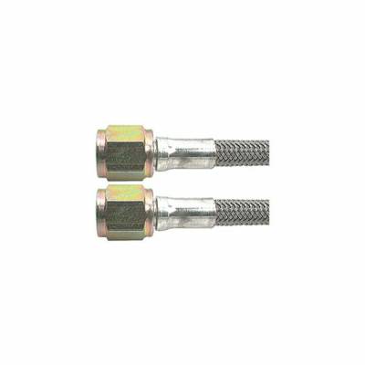Allstar Performance - Allstar Performance ALL46400-20 20" #4 Braided Line -4 Straight/-4 Straight