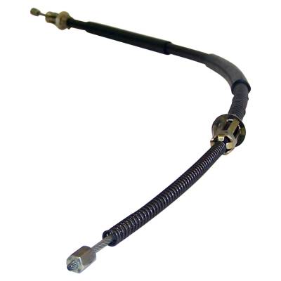 Crown Automotive Jeep Replacement - Crown Automotive 52004707 Parking Brake Cable for Jeep Wrangler YJ