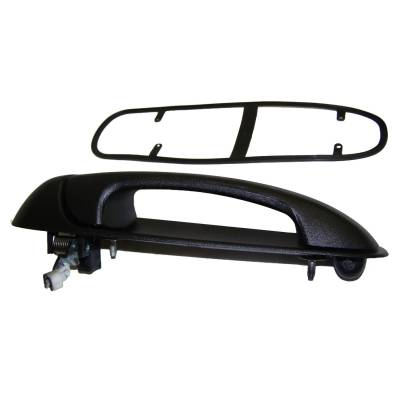 Crown Automotive Jeep Replacement - Crown Automotive 55360334AF Exterior Door Handle for Jeep Liberty