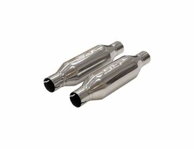 SLP Performance - SLP Performance 2.5" Inlet/Outlet LoudMouth II Mufflers Pair 31064