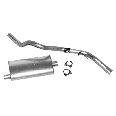 Dynomax - Dynomax 17403 2.25" Cat-Back Exhaust System Aluminized Steel