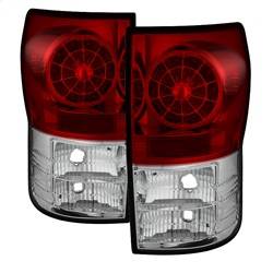 Spyder Auto - Spyder Auto 5029607 LED Red/Clear Taillights for 07-13 Tundra
