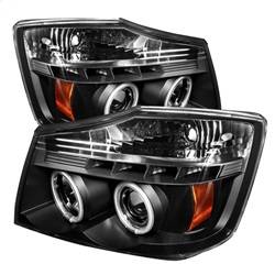 Spyder Auto - Spyder Auto 5030207 CCFL Halo Projector Headlights Black/Clear